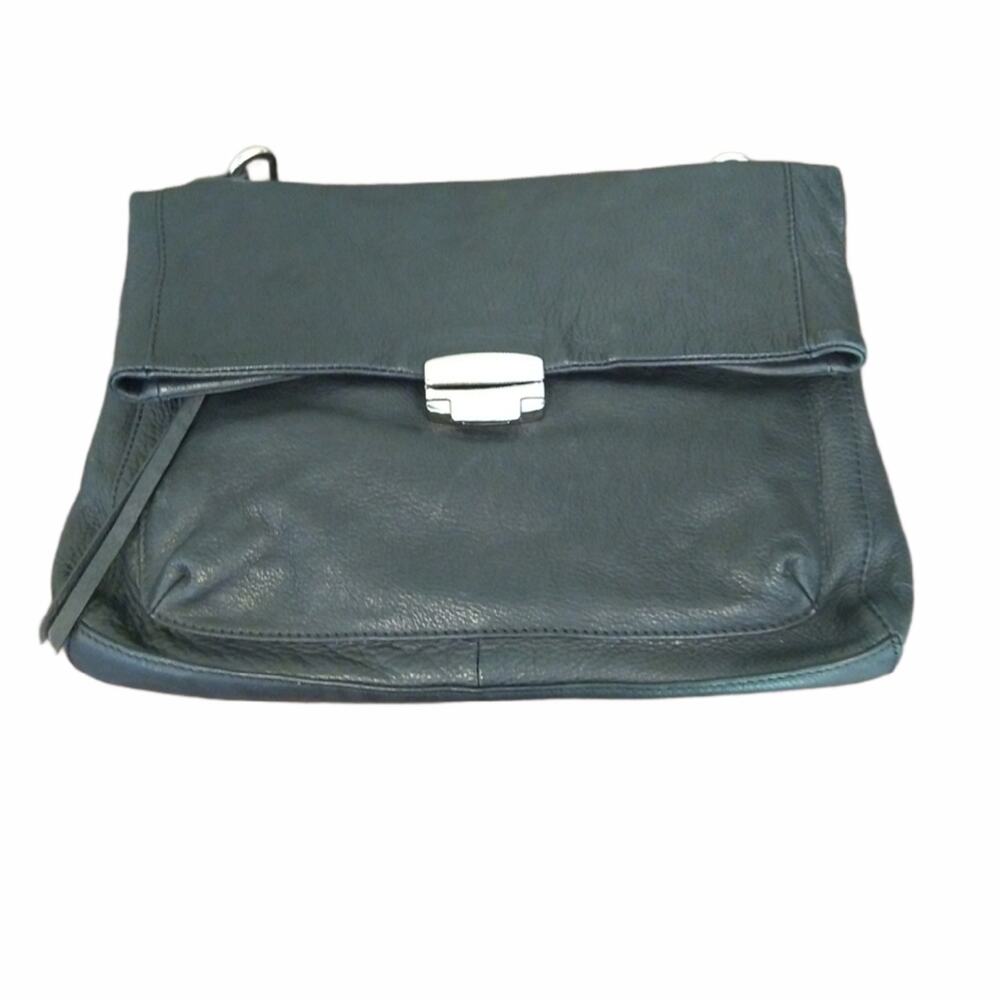 La Victoire Black Leather Purse MISSING STRAP
